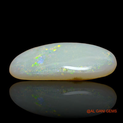 4.00 Cts Natural Australian Fire Opal Loose Gemstone Oval Cabochon 19x9x3 mm AE-203