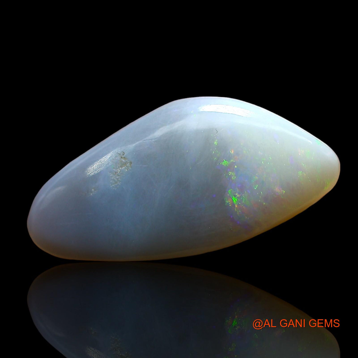 5.00 Cts Natural Australian Fire Opal Fancy Cabochon Loose Gemstone For Jewelry 20x10x4 mm AE-204