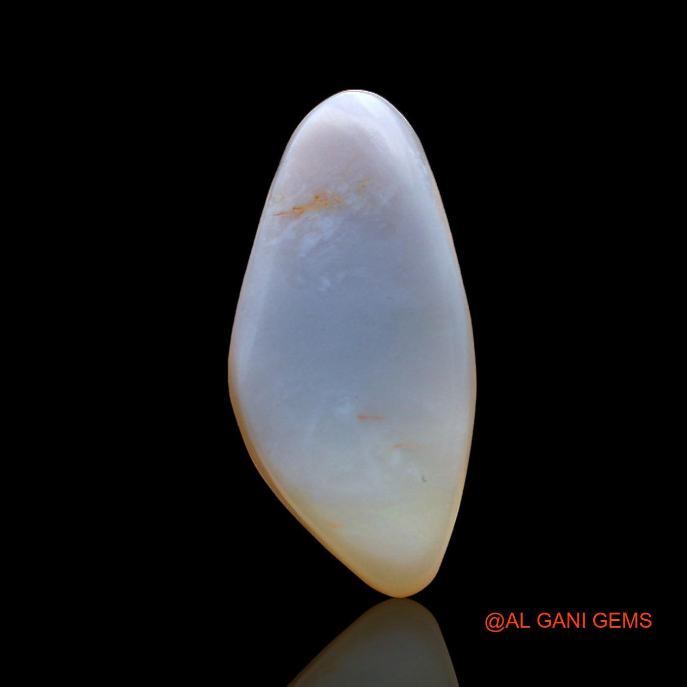 5.00 Cts Natural Australian Fire Opal Fancy Cabochon Loose Gemstone For Jewelry 20x10x4 mm AE-204