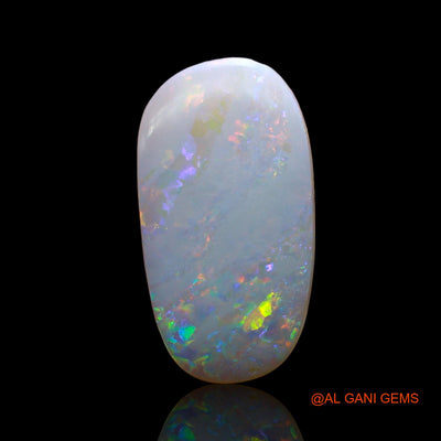 2.00 Cts Natural Australian Fire Opal Oval Cabochon Loose Gemstone For Jewelry 18x10x2 mm AE-206