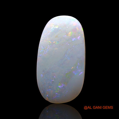 2.00 Cts Natural Australian Fire Opal Oval Cabochon Loose Gemstone For Jewelry 18x10x2 mm AE-206