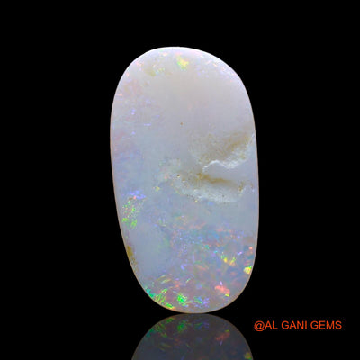 2.00 Cts Natural Australian Fire Opal Oval Cabochon Loose Gemstone For Jewelry 18x10x2 mm AE-206