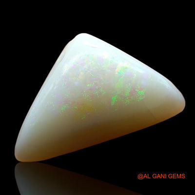 4.00 Cts Natural Australian Fire Opal Loose Gemstone Trillion Cabochon 18x11x4 mm AE-209