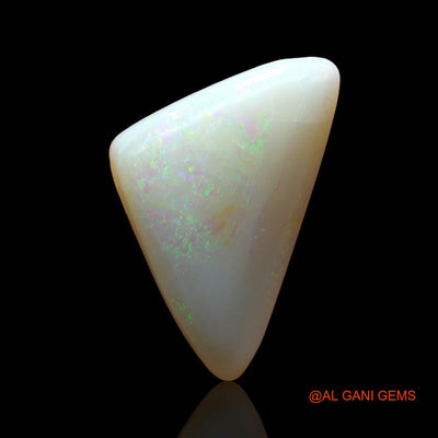 4.00 Cts Natural Australian Fire Opal Loose Gemstone Trillion Cabochon 18x11x4 mm AE-209