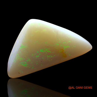 4.00 Cts Natural Australian Fire Opal Loose Gemstone Trillion Cabochon 18x11x4 mm AE-209