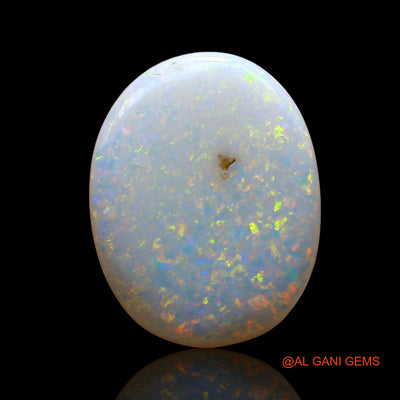 4.00 Cts Unheated Australian Fire Opal Loose Gemstone Oval Cabochon Natural 16x12x3 mm AE-210