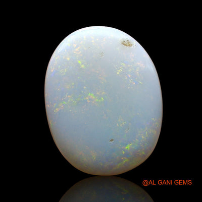 4.00 Cts Unheated Australian Fire Opal Loose Gemstone Oval Cabochon Natural 16x12x3 mm AE-210