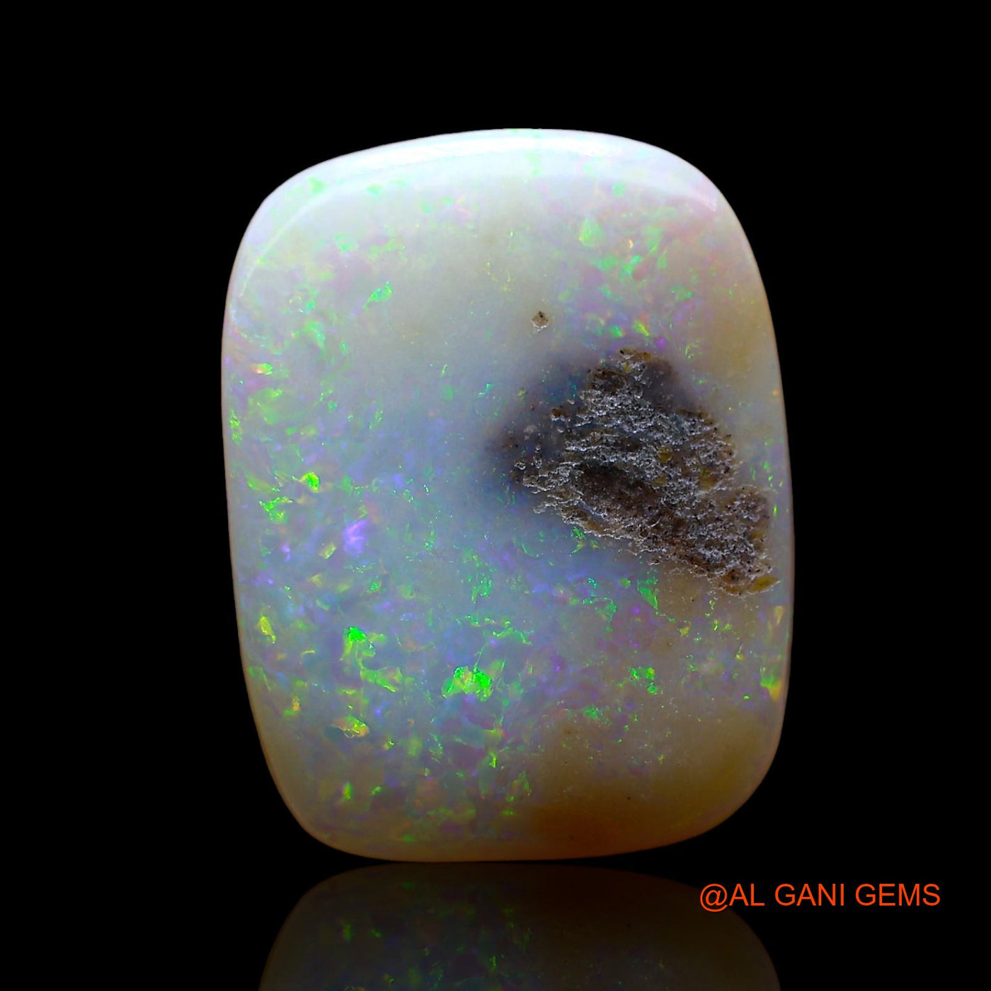 5.00 Cts Natural Australian Fire Opal Oval Cabochon Loose Gemstone For Jewelry 15x12x3 mm AE-211