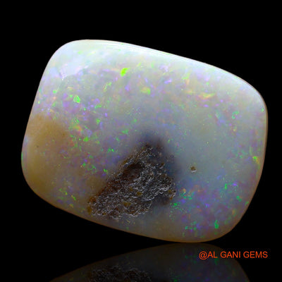 5.00 Cts Natural Australian Fire Opal Oval Cabochon Loose Gemstone For Jewelry 15x12x3 mm AE-211