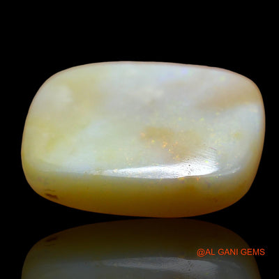 5.00 Cts Natural Australian Fire Opal Oval Cabochon Loose Gemstone For Jewelry 15x12x3 mm AE-211