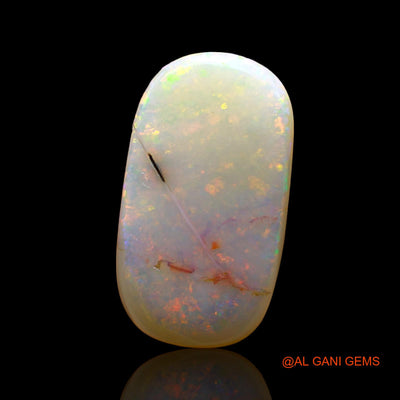 4.00 Cts Natural Australian Fire Opal Loose Gemstone Oval Cabochon 18x10x3 mm AE-212
