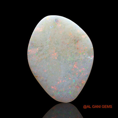 4.00 Cts Natural Australian Fire Opal Loose Gemstone Fancy Cabochon 17x12x3 mm AE-213