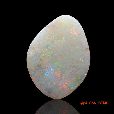 4.00 Cts Natural Australian Fire Opal Loose Gemstone Fancy Cabochon 17x12x3 mm AE-213