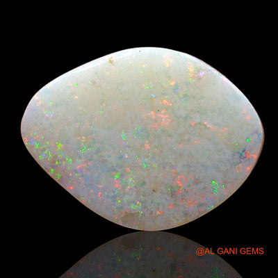 4.00 Cts Natural Australian Fire Opal Loose Gemstone Fancy Cabochon 17x12x3 mm AE-213