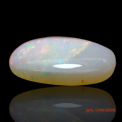 Natural Untreated Fire Opal Loose Gemstone Oval Cabochon From Australia 4.00 Cts 16x11x3 mm AE-215