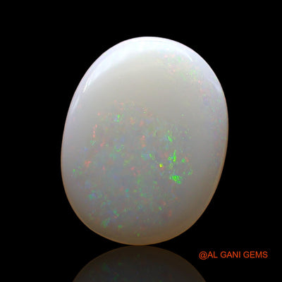 3.00 Cts Unheated Australian Fire Opal Loose Gemstone Oval Cabochon Natural 16x12x2 mm AE-217