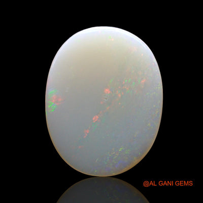 3.00 Cts Unheated Australian Fire Opal Loose Gemstone Oval Cabochon Natural 16x12x2 mm AE-217