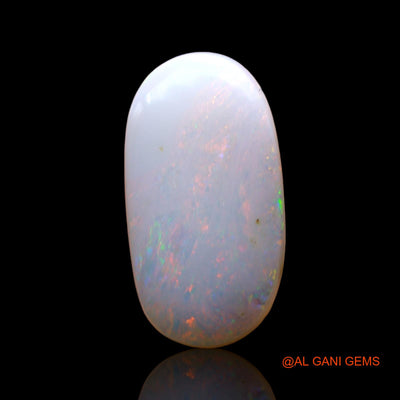 4.00 Cts Natural Australian Fire Opal Loose Gemstone Oval Cabochon 17x9x4 mm AE-218