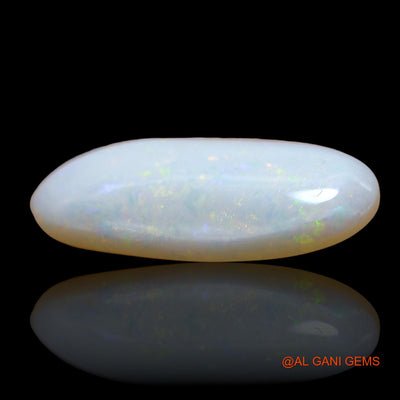 Natural Fire Opal Gemstone 3.00 Cts Loose Oval Cabochon From Australia 18x9x3 mm AE-219