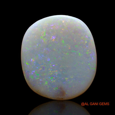 Natural Fire Opal Gemstone 4.00 Cts Loose Oval Cabochon From Australia 15x13x3 mm AE-221