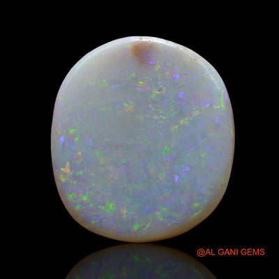 Natural Fire Opal Gemstone 4.00 Cts Loose Oval Cabochon From Australia 15x13x3 mm AE-221