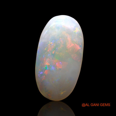 3.00 Cts Natural Australian Fire Opal Loose Gemstone Oval Cabochon 17x9x3 mm AE-222