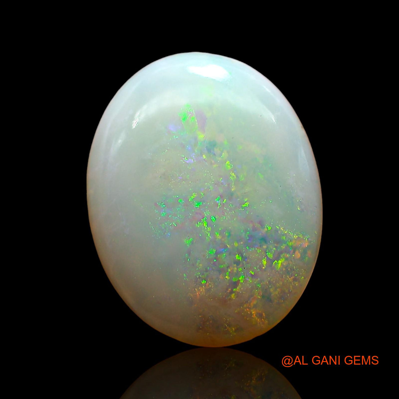 3.00 Cts Natural Australian Fire Opal Loose Gemstone Oval Cabochon 15x12x3 mm AE-223
