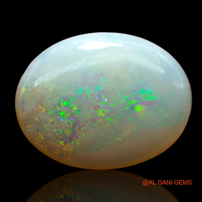 3.00 Cts Natural Australian Fire Opal Loose Gemstone Oval Cabochon 15x12x3 mm AE-223