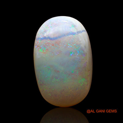 5.00 Cts Natural Australian Fire Opal Loose Gemstone Oval Cabochon 16x10x4 mm AE-224