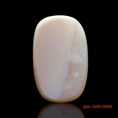 Natural Fire Opal Gemstone 3.00 Cts Loose Oval Cabochon From Australia 16x10x2 mm AE-226