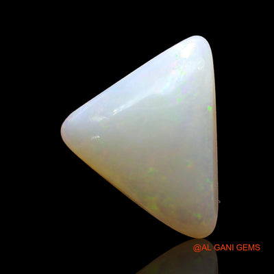 3.00 Cts Unheated Australian Fire Opal Loose Gemstone Trillion Cabochon Natural 13x13x4 mm AE-227