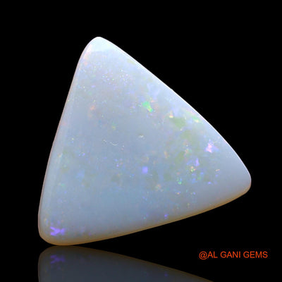 2.00 Cts Natural Australian Fire Opal Loose Gemstone Trillion Cabochon 13x13x2 mm AE-229