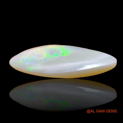 2.00 Cts Natural Australian Fire Opal Loose Gemstone Fancy Cabochon 19x8x2 mm AE-233