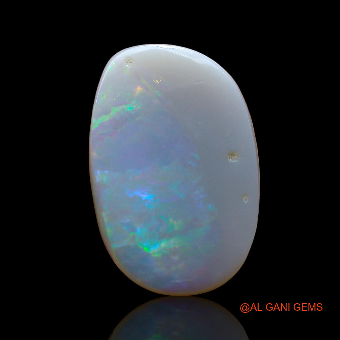 3.00 Cts Unheated Australian Fire Opal Loose Gemstone Fancy Cabochon Natural 16x10x3 mm AE-234