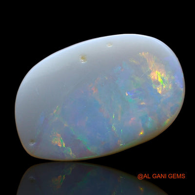 3.00 Cts Unheated Australian Fire Opal Loose Gemstone Fancy Cabochon Natural 16x10x3 mm AE-234