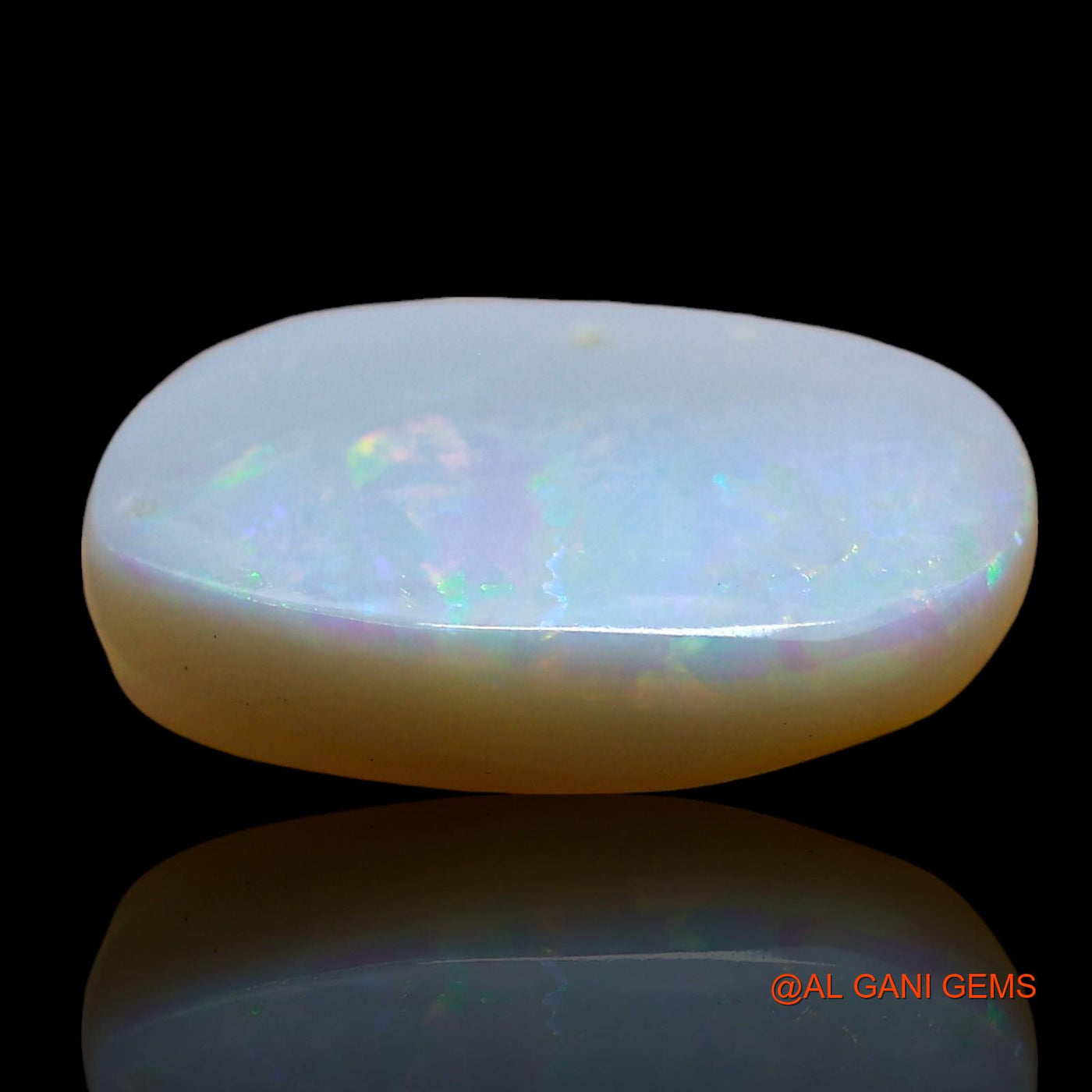 3.00 Cts Unheated Australian Fire Opal Loose Gemstone Fancy Cabochon Natural 16x10x3 mm AE-234
