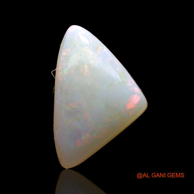 4.00 Cts Unheated Australian Fire Opal Loose Gemstone Trillion Cabochon Natural 16x10x4 mm AE-236