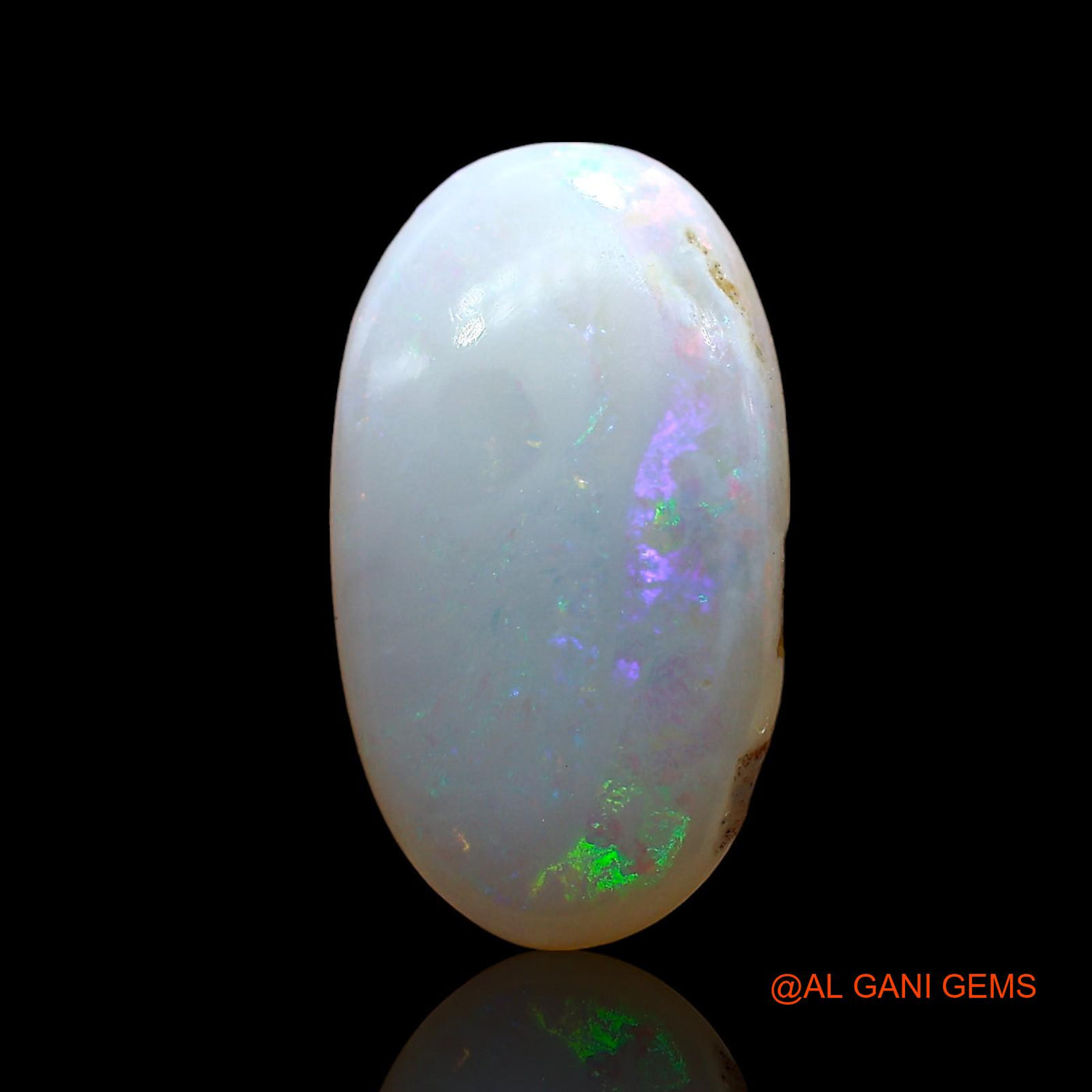 4.00 Cts Natural Australian Fire Opal Loose Gemstone Oval Cabochon 16x9x4 mm AE-237