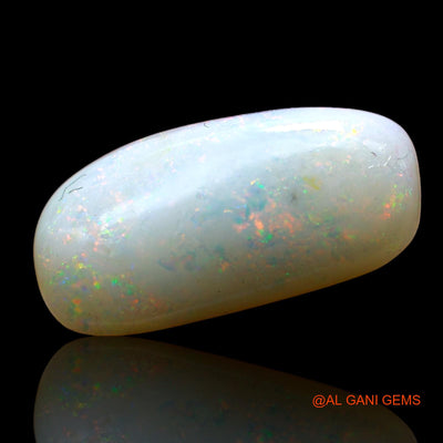 3.00 Cts Natural Australian Fire Opal Loose Gemstone Oval Cabochon 17x8x3 mm AE-239
