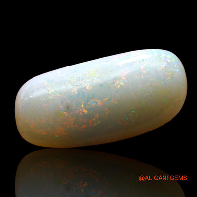 3.00 Cts Natural Australian Fire Opal Loose Gemstone Oval Cabochon 17x8x3 mm AE-239