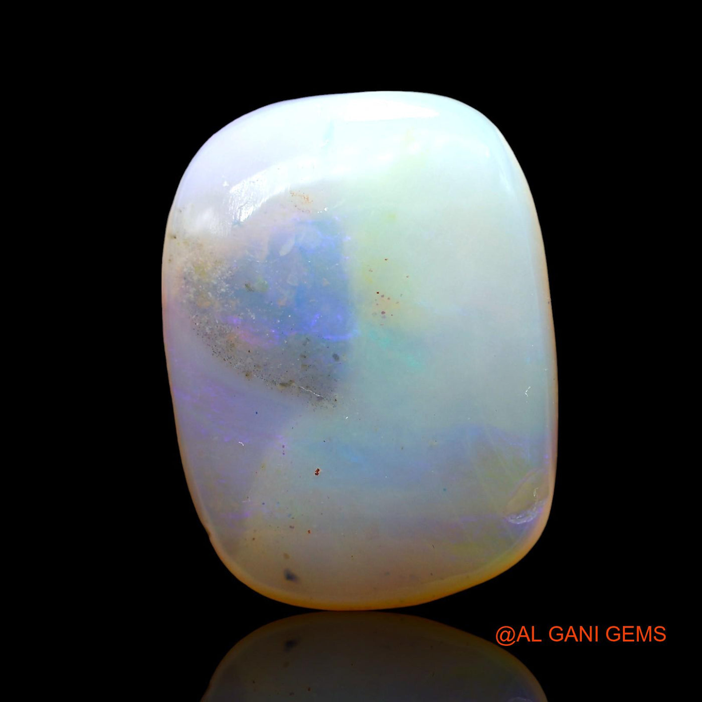 11.00 Cts Natural Australian Fire Opal Loose Gemstone Oval Cabochon 18x14x5 mm AE-23