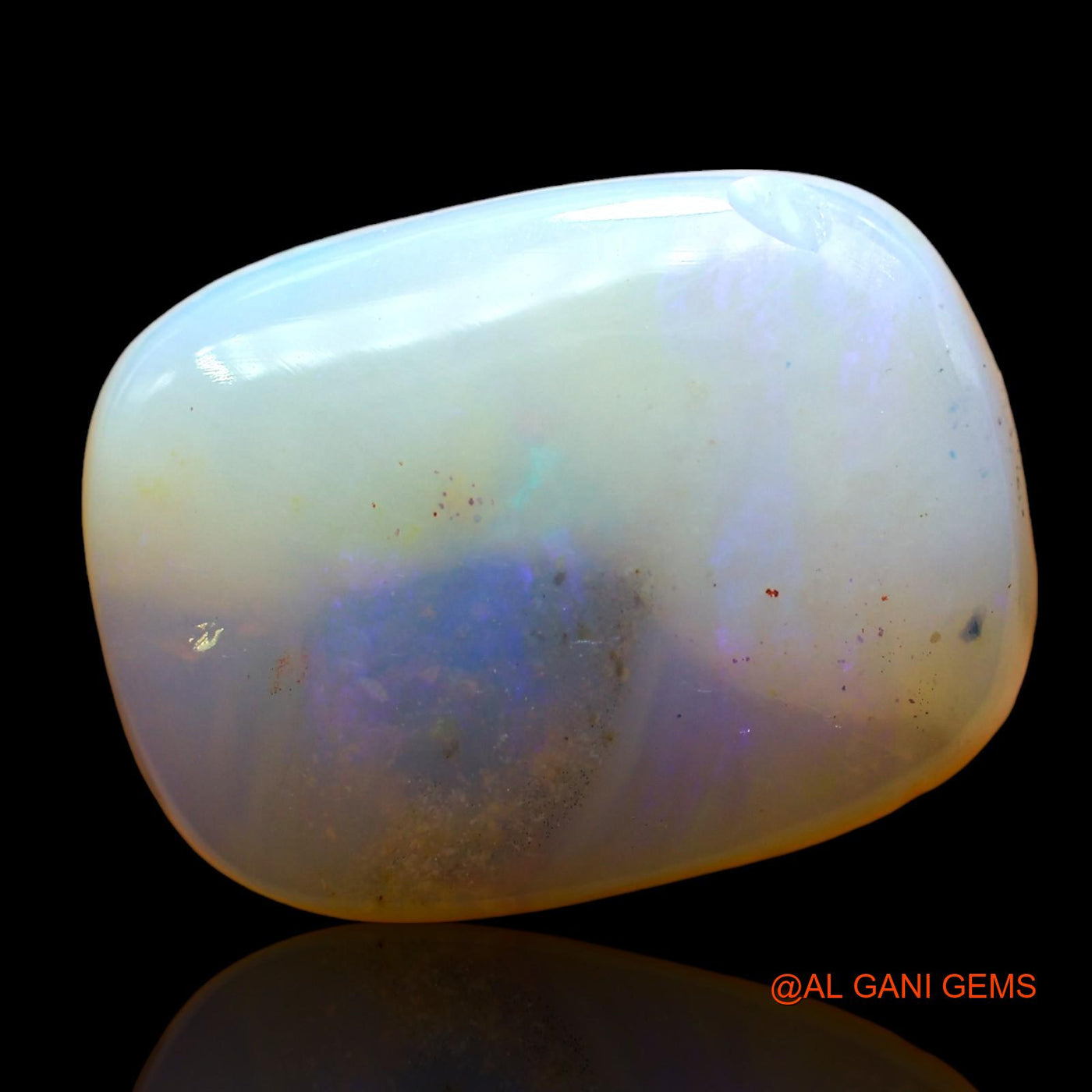 11.00 Cts Natural Australian Fire Opal Loose Gemstone Oval Cabochon 18x14x5 mm AE-23