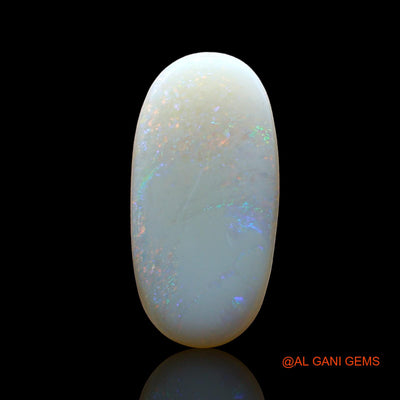 2.00 Cts Natural Australian Fire Opal Oval Cabochon Loose Gemstone For Jewelry 17x8x2 mm AE-241