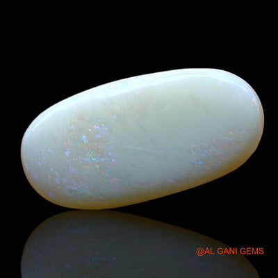 2.00 Cts Natural Australian Fire Opal Oval Cabochon Loose Gemstone For Jewelry 17x8x2 mm AE-241