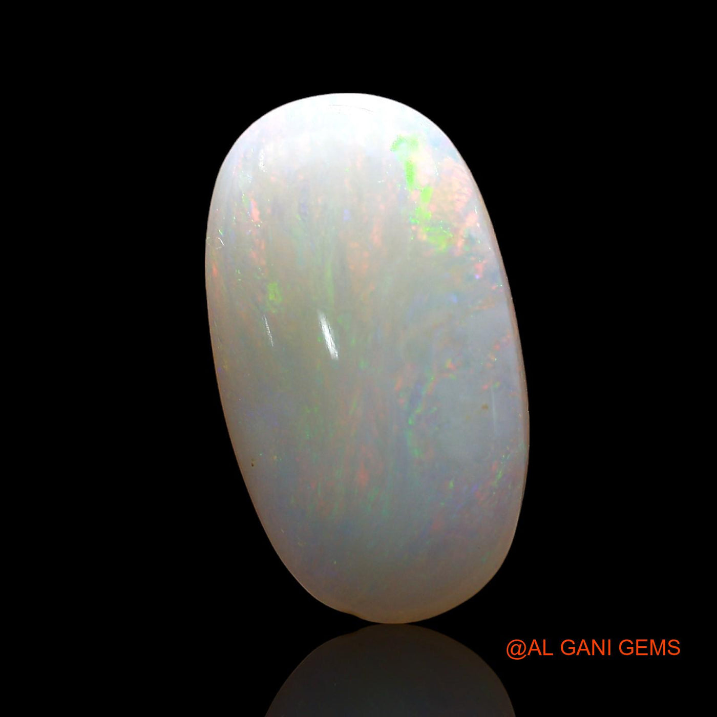 2.00 Cts Natural Australian Fire Opal Loose Gemstone Oval Cabochon 16x9x2 mm AE-242