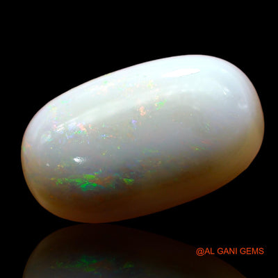 5.00 Cts Natural Australian Fire Opal Loose Gemstone Oval Cabochon 16x9x5 mm AE-244