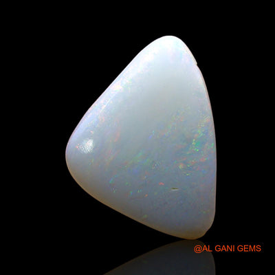 3.00 Cts Unheated Australian Fire Opal Loose Gemstone Trillion Cabochon Natural 15x11x3 mm AE-245