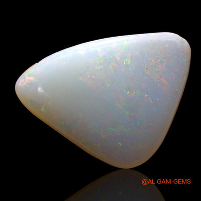 3.00 Cts Unheated Australian Fire Opal Loose Gemstone Trillion Cabochon Natural 15x11x3 mm AE-245