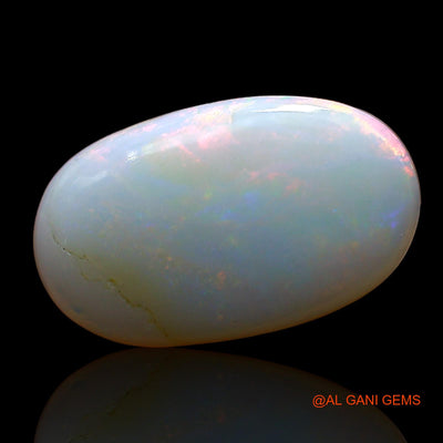 3.00 Cts Natural Australian Fire Opal Loose Gemstone Oval Cabochon 16x9x2 mm AE-246