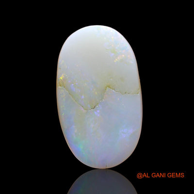 3.00 Cts Natural Australian Fire Opal Loose Gemstone Oval Cabochon 16x9x2 mm AE-246